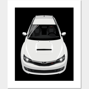 Impreza WRX STI 3rd gen 2008-2014 - White Posters and Art